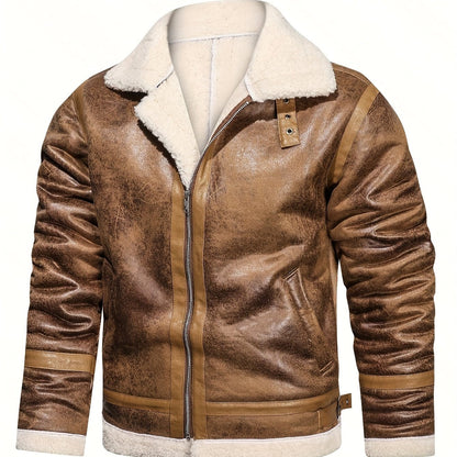 Benjamin | Veste Cuir Doublée