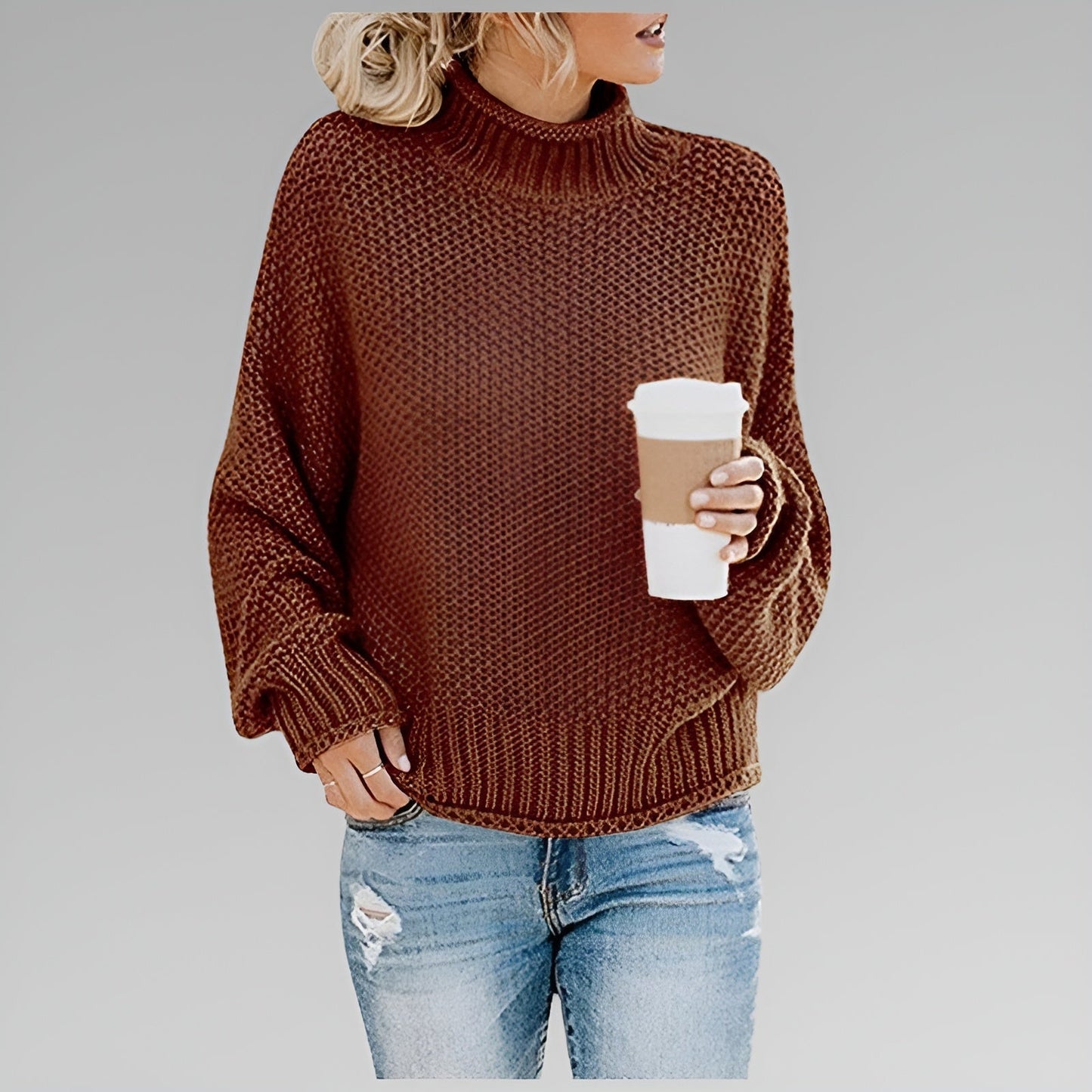 Luna | Maille Côtelée Pull