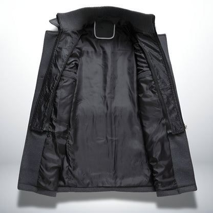 Sébastien | Manteau Long Matelassé