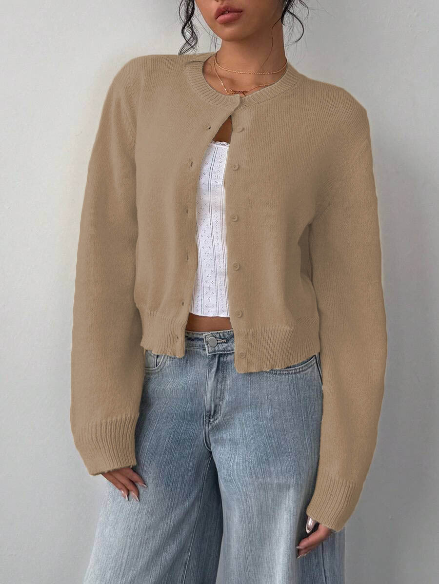 Léa | Maille Côtelée Cardigan
