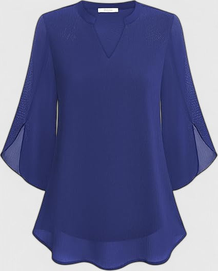 Estelle | Évasée Fluide Blouse