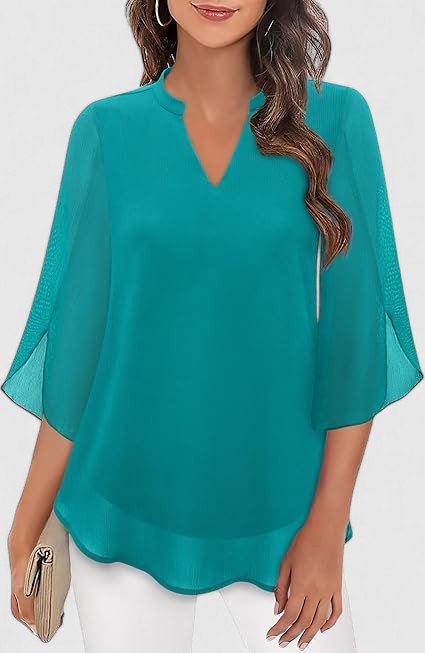 Estelle | Évasée Fluide Blouse