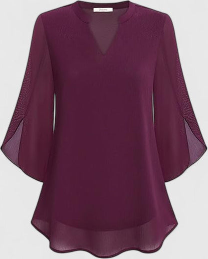 Estelle | Évasée Fluide Blouse