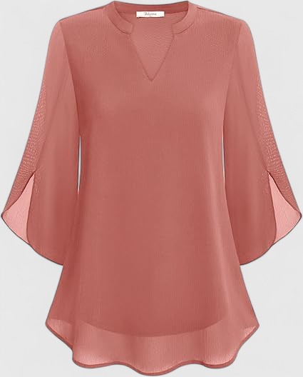 Estelle | Évasée Fluide Blouse