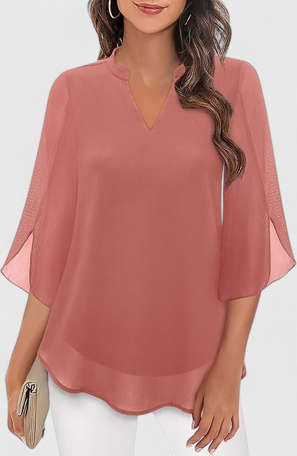 Estelle | Évasée Fluide Blouse