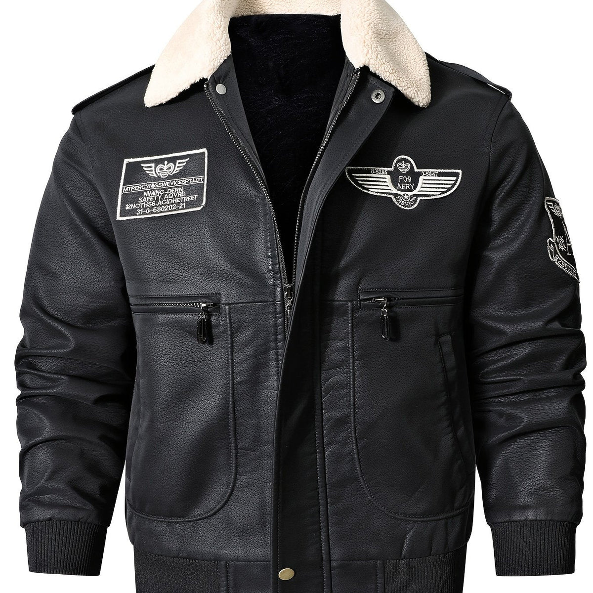 Elias | Blouson Pilote Sherpa
