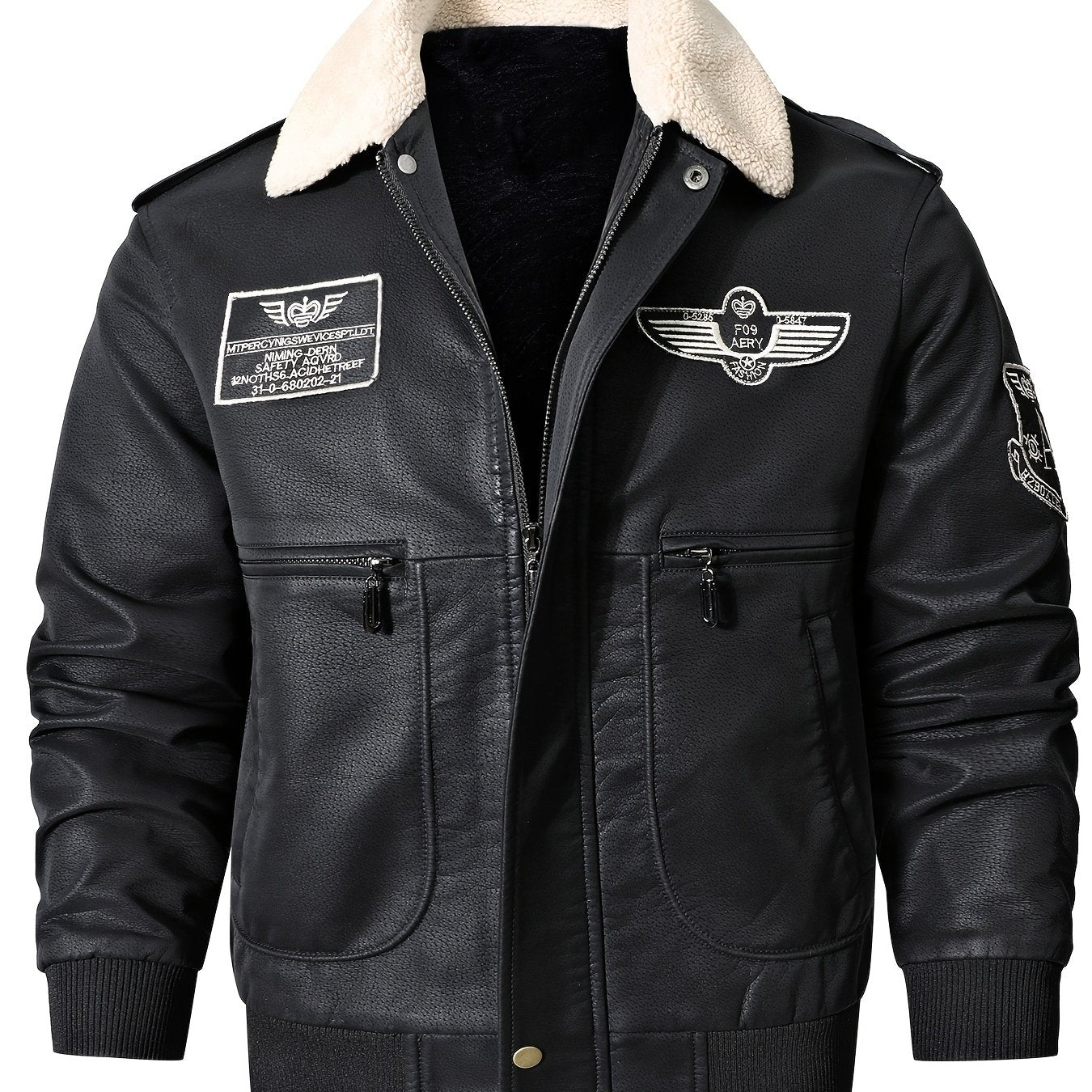 Elias | Blouson Pilote Sherpa