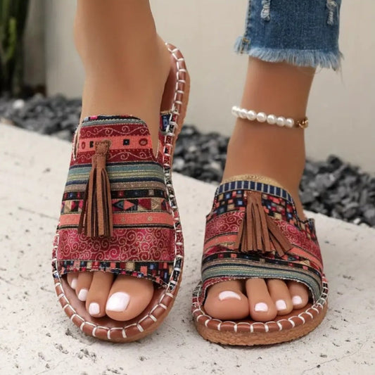 Isaure | Sandales Tissées Ergonomiques
