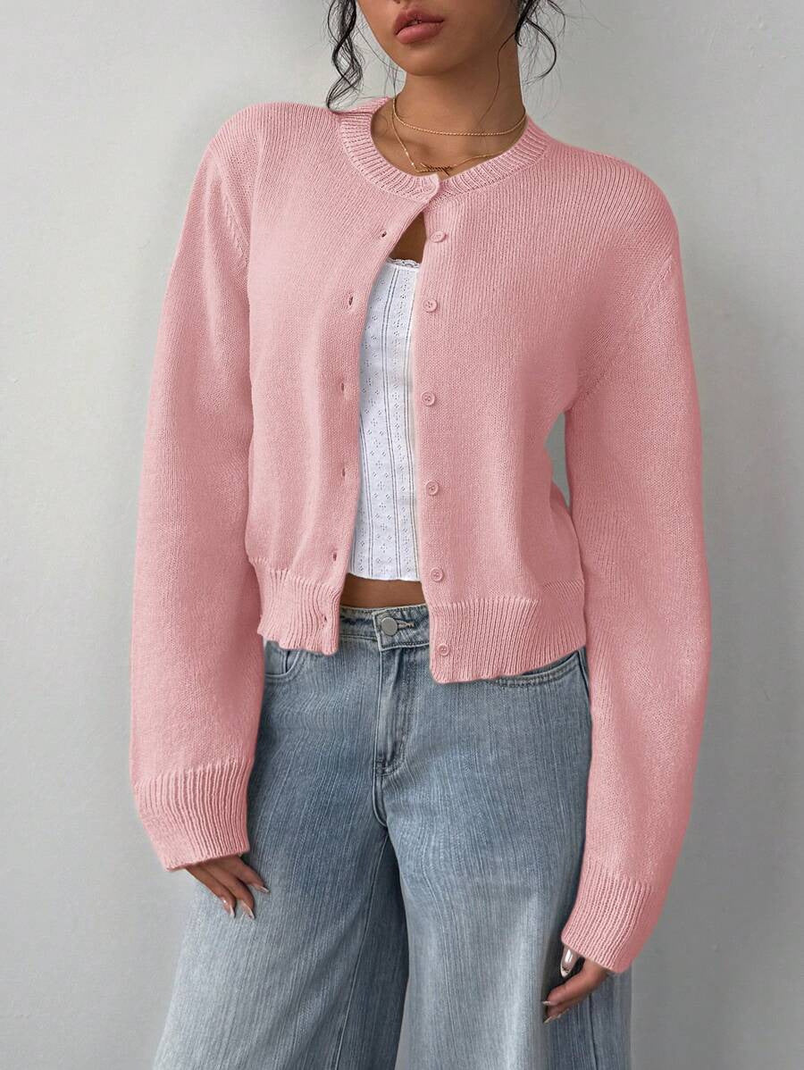 Léa | Maille Côtelée Cardigan