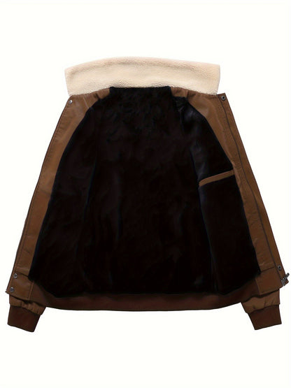 Elias | Blouson Pilote Sherpa