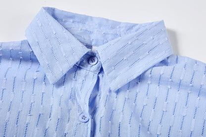 Élise | Ensemble Chemise et Short Fluide