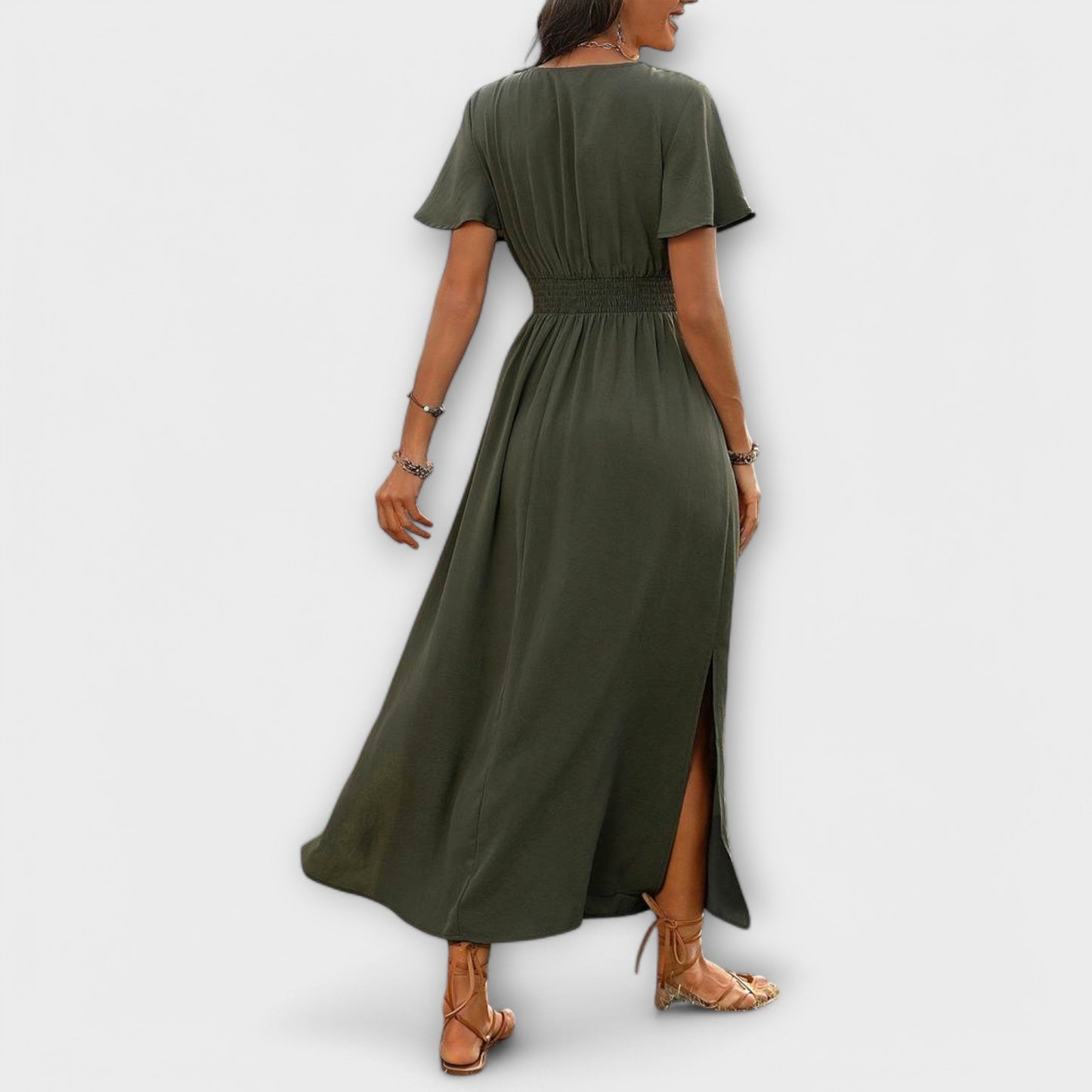Margot | Robe Élégante à Manches