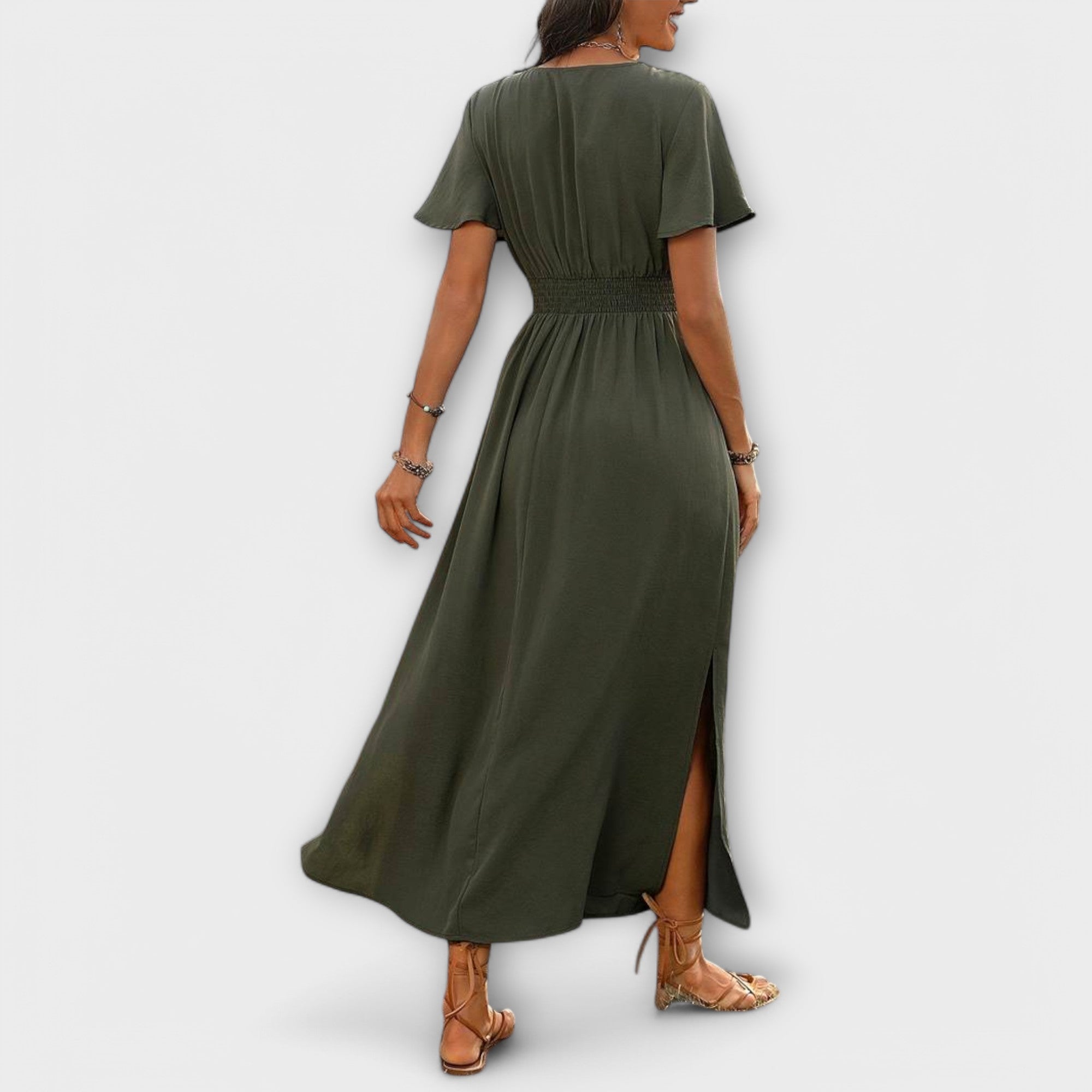 Margot | Robe Élégante à Manches
