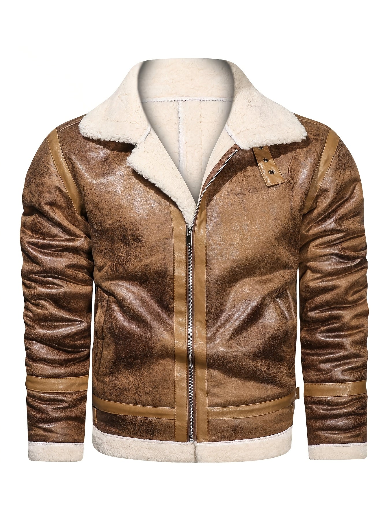 Benjamin | Veste Cuir Doublée