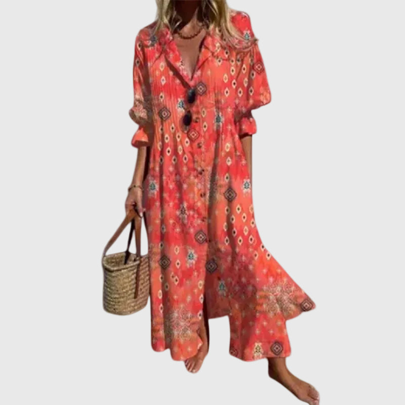 Seraphina | Fluide Bohème Robe Longue
