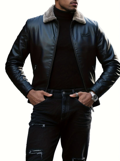 Eliott | Veste Aviateur Doublée Shearling