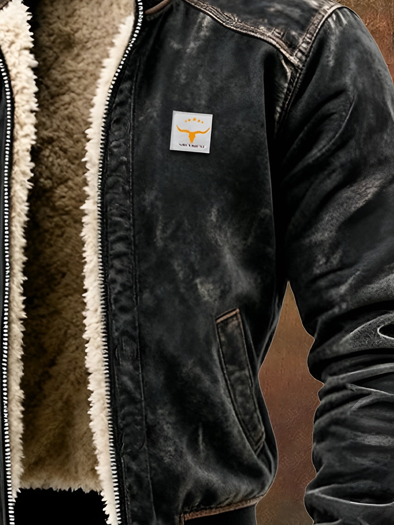 Augustin | Veste Thermique en Cuir