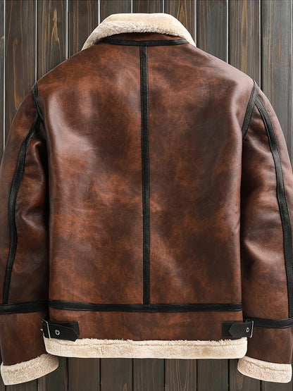 Léon | Veste Aviateur Shearling