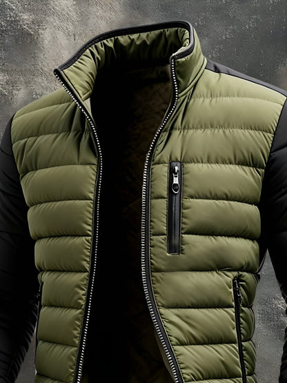 Antoine | Veste Matelassée Bicolore