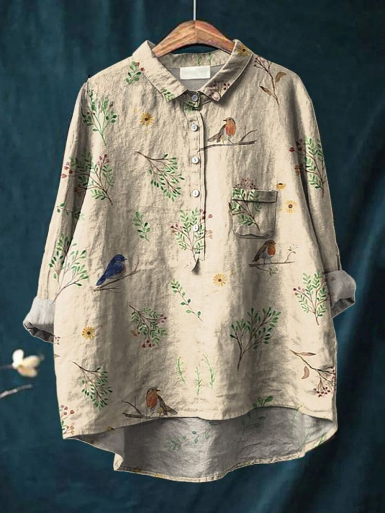 Camille | Chemise Artistique en Lin