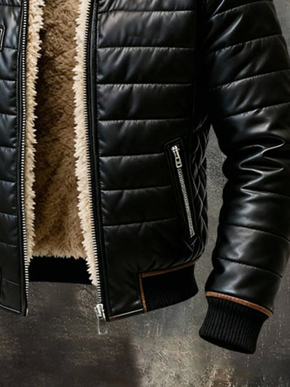 Gabriel | Parka Matelassée Doublure Sherpa