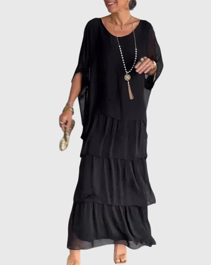 Anastasia | Long Fluide Robe Longue