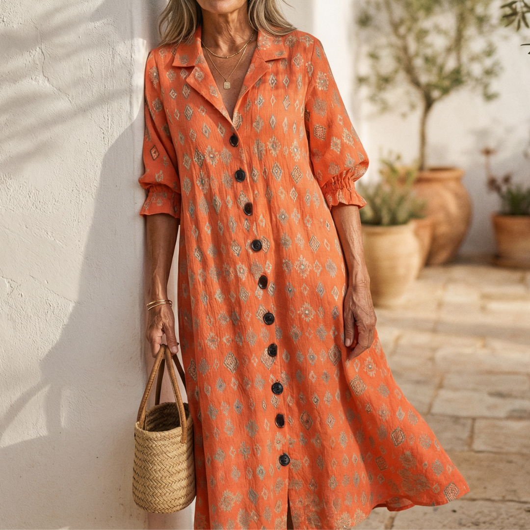 Seraphine | Robe Bohème à Détails Dentelle