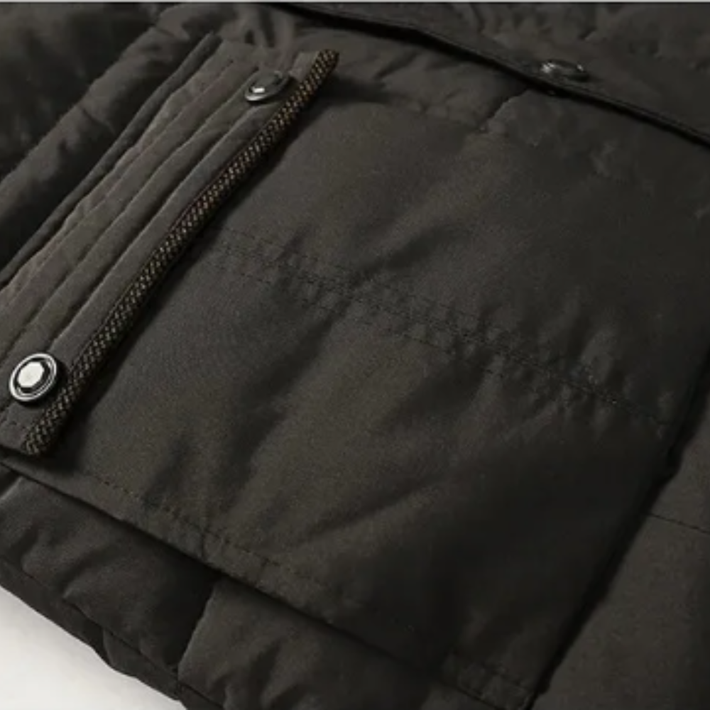 Léonard | Manteau Matelassé en Polaire Premium