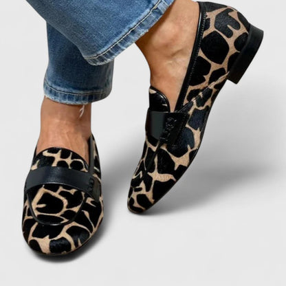 Juliette | Mocassins Orthopédiques Imprimé Animal