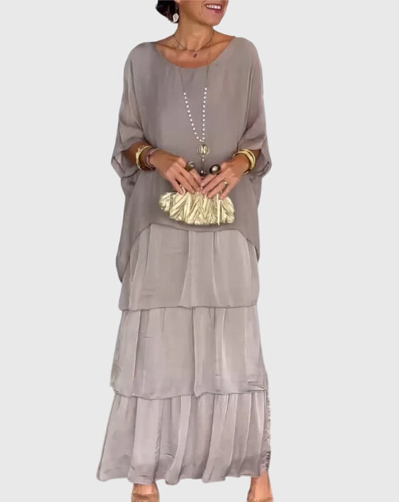 Elena | Fluide Robe Longue