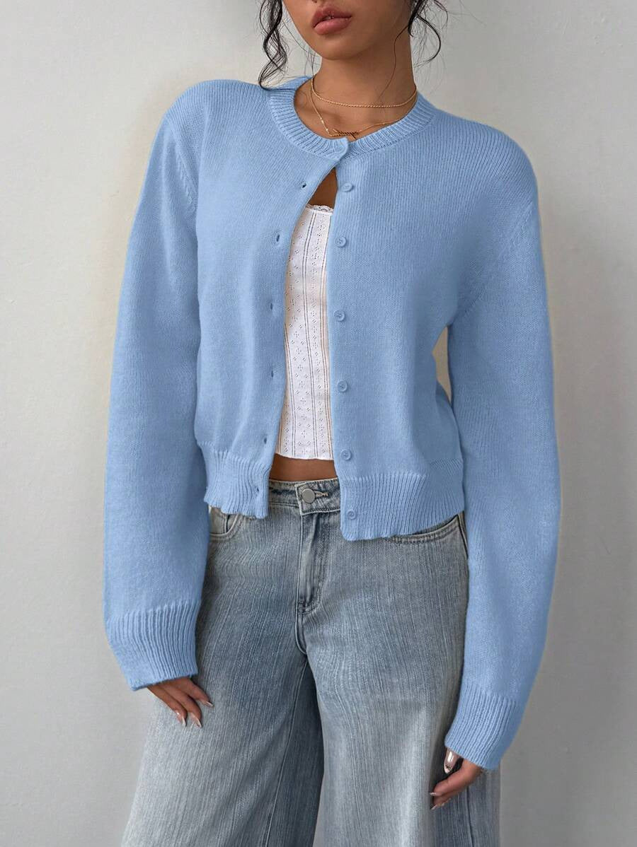 Léa | Maille Côtelée Cardigan
