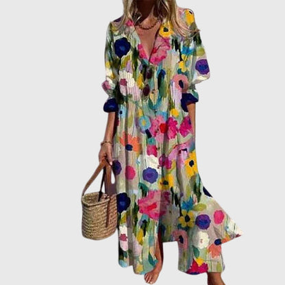 Seraphina | Fluide Bohème Robe Longue