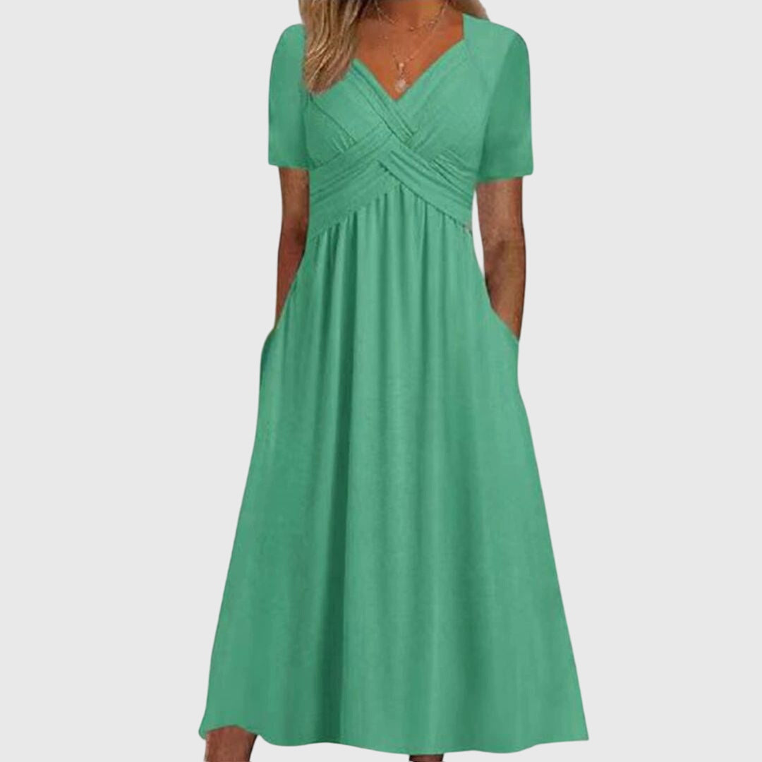 Amelia | Sublimant les Courbes Robe Mi-Longue