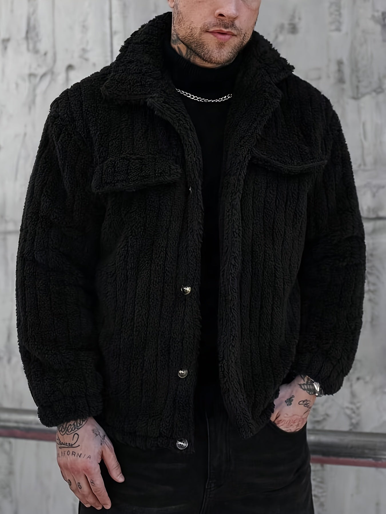 Kenzo | Manteau Texturé Moderne
