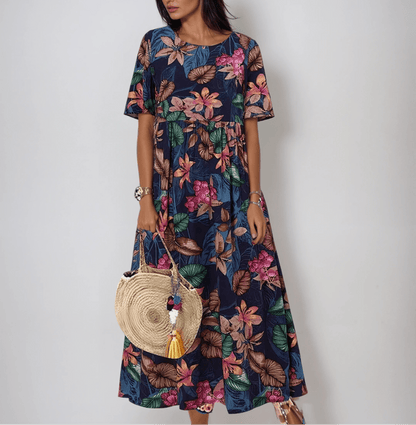 Isabella | Gracieux Floral Été Robe