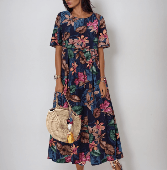 Isabella | Gracieux Floral Été Robe