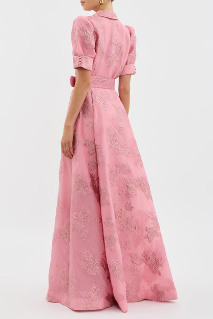 Isabella | Puff Sleeve Robe Courte
