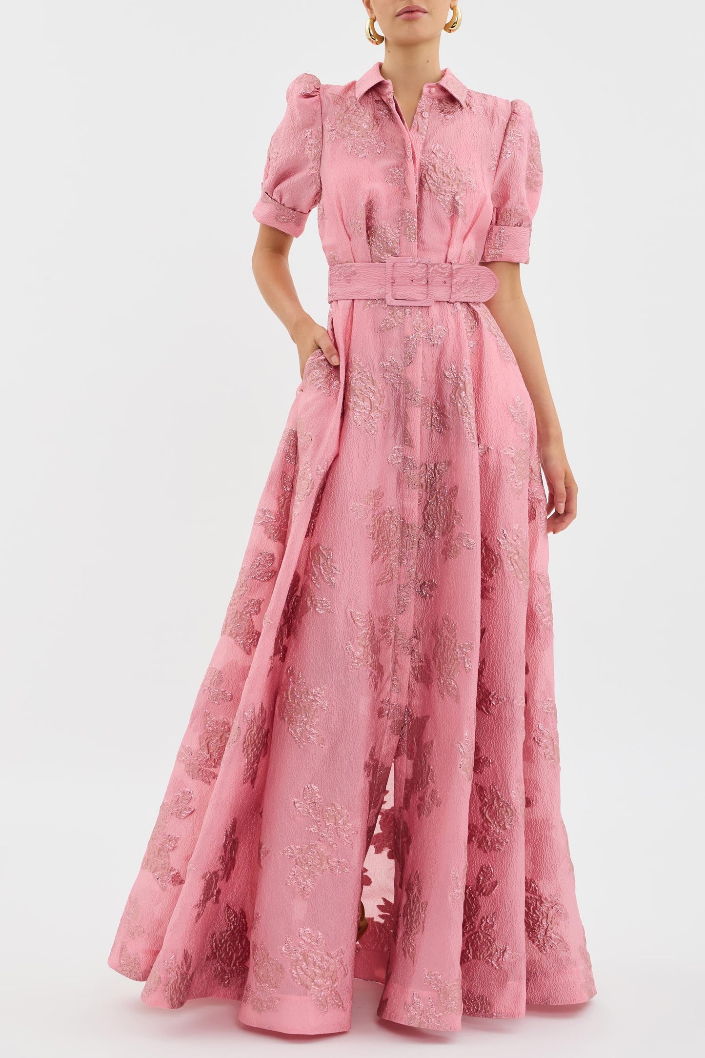 Isabella | Puff Sleeve Robe Courte