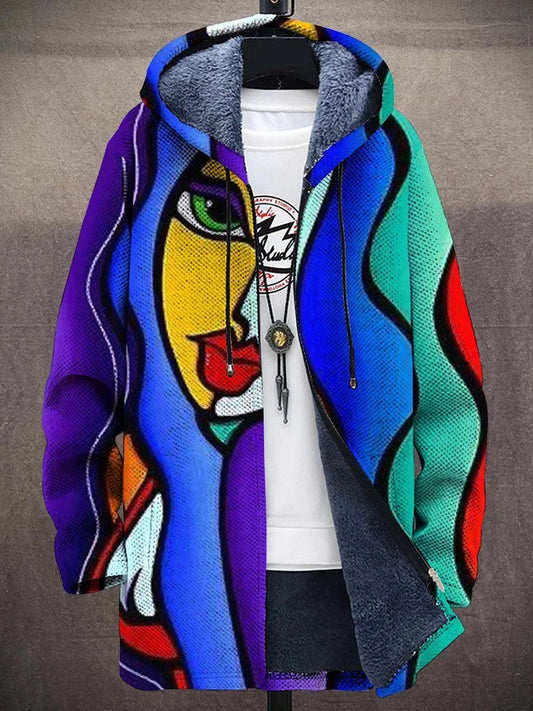 Aria | Veste à Capuche Artistique Zippée