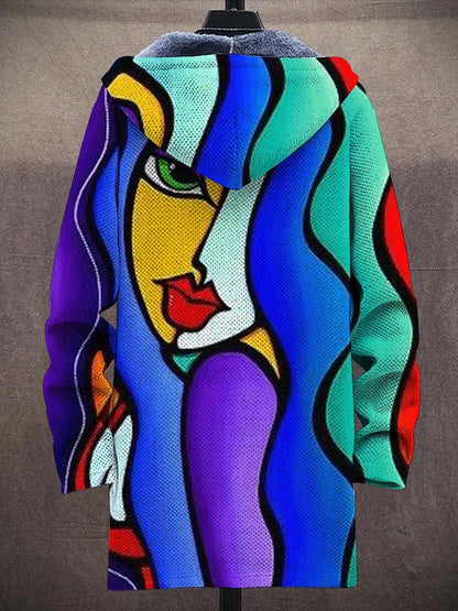 Aria | Veste à Capuche Artistique Zippée