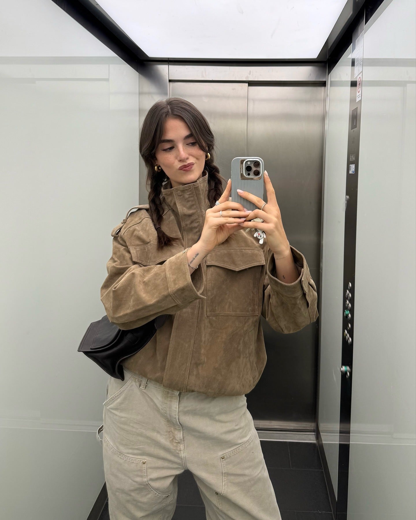 Amélie | Daim Vintage Veste