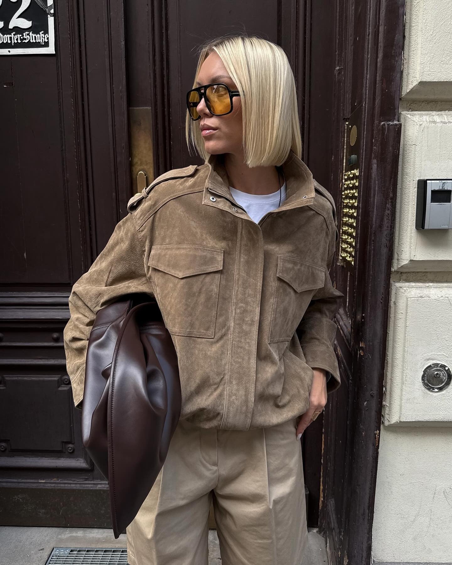 Amélie | Daim Vintage Veste