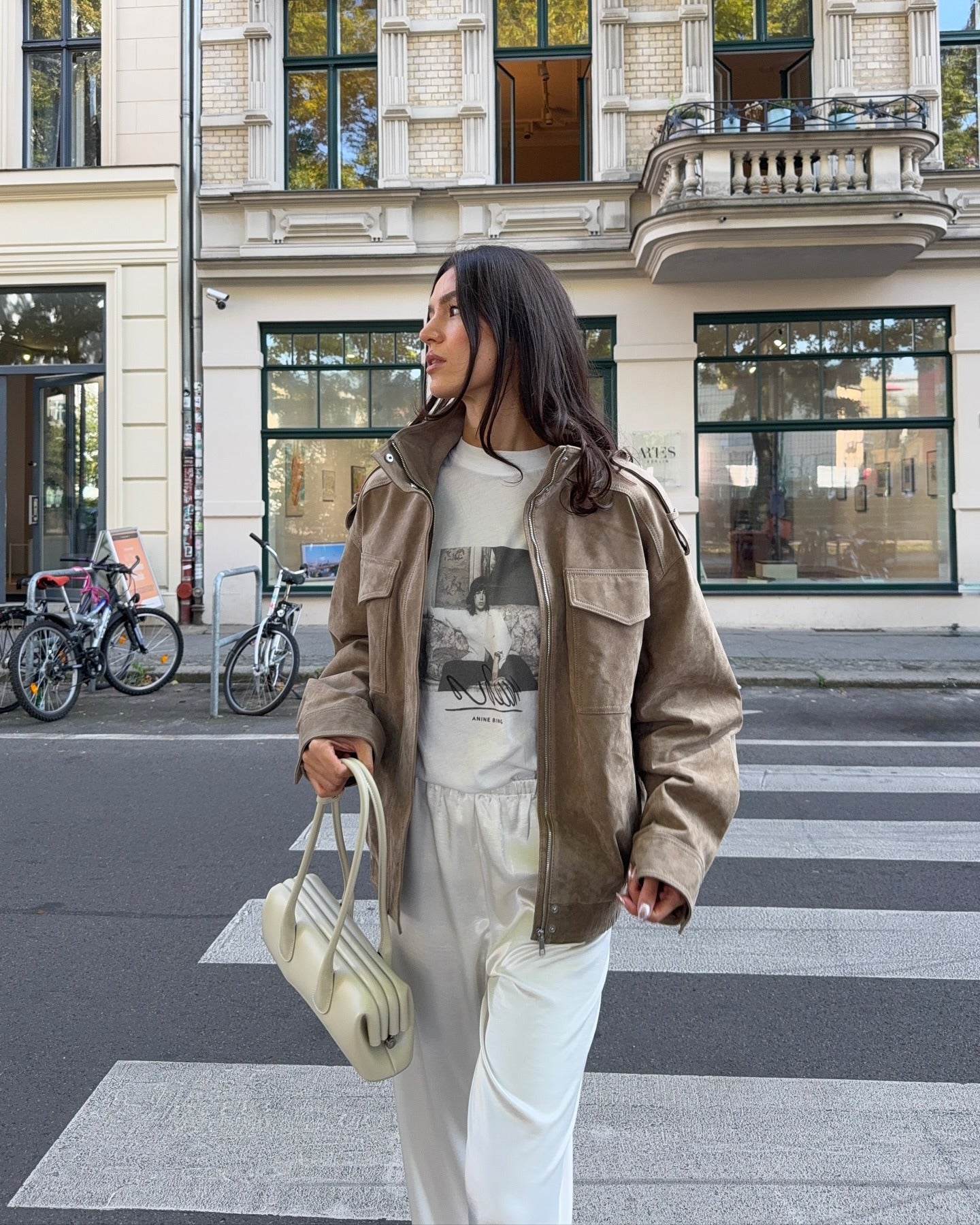 Amélie | Daim Vintage Veste