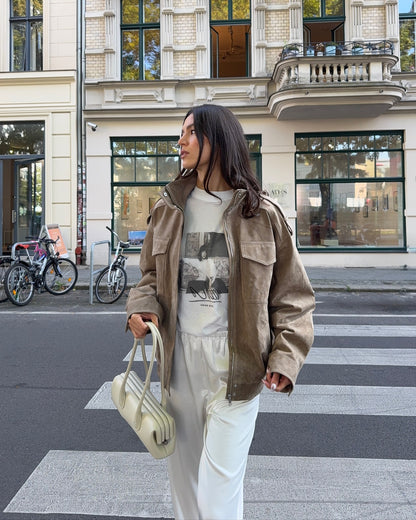 Amélie | Daim Vintage Veste