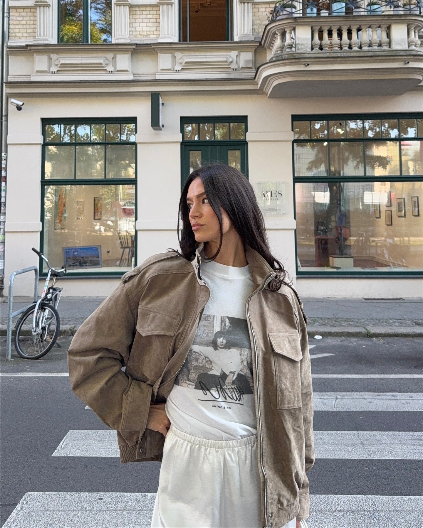 Amélie | Daim Vintage Veste