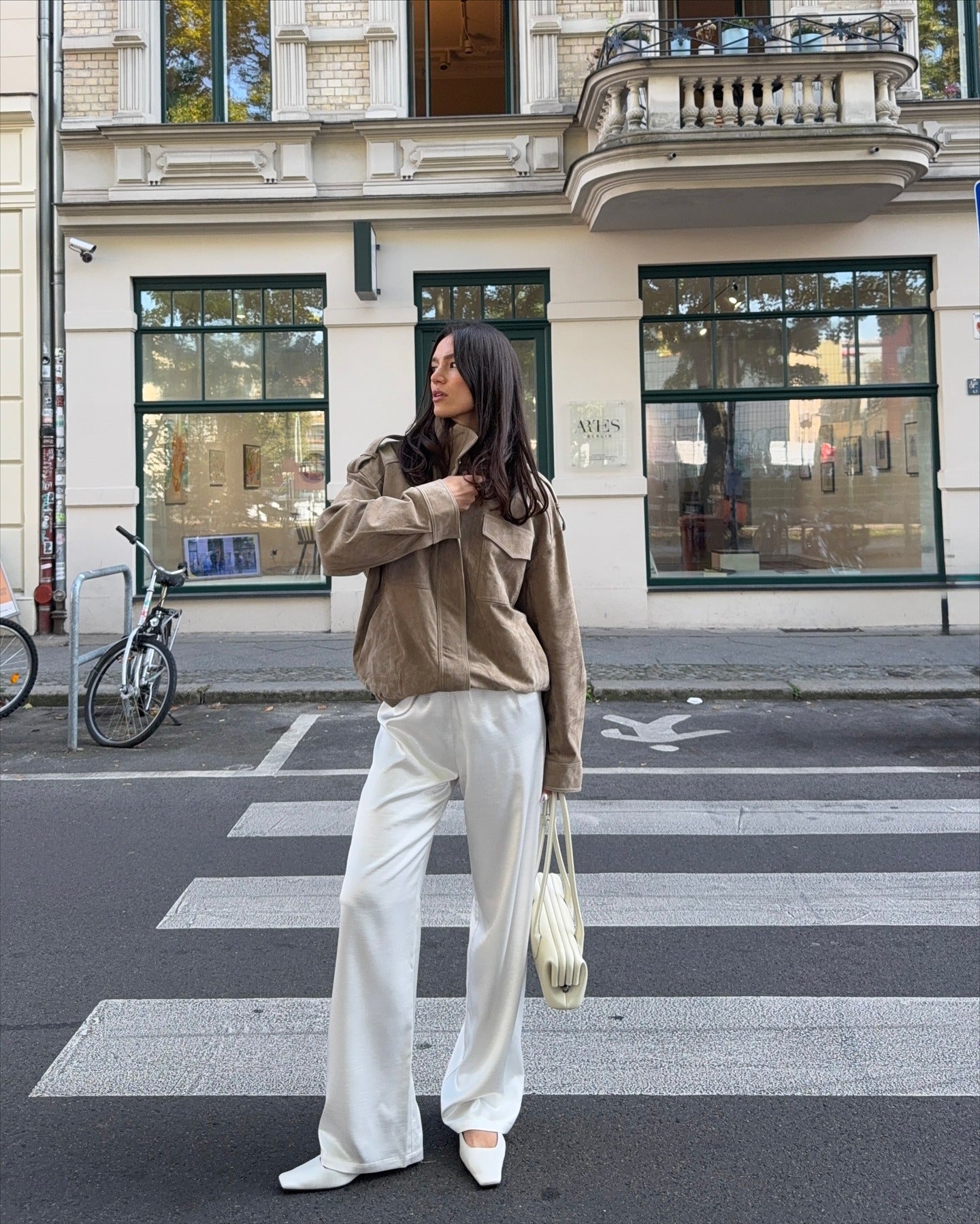 Amélie | Daim Vintage Veste