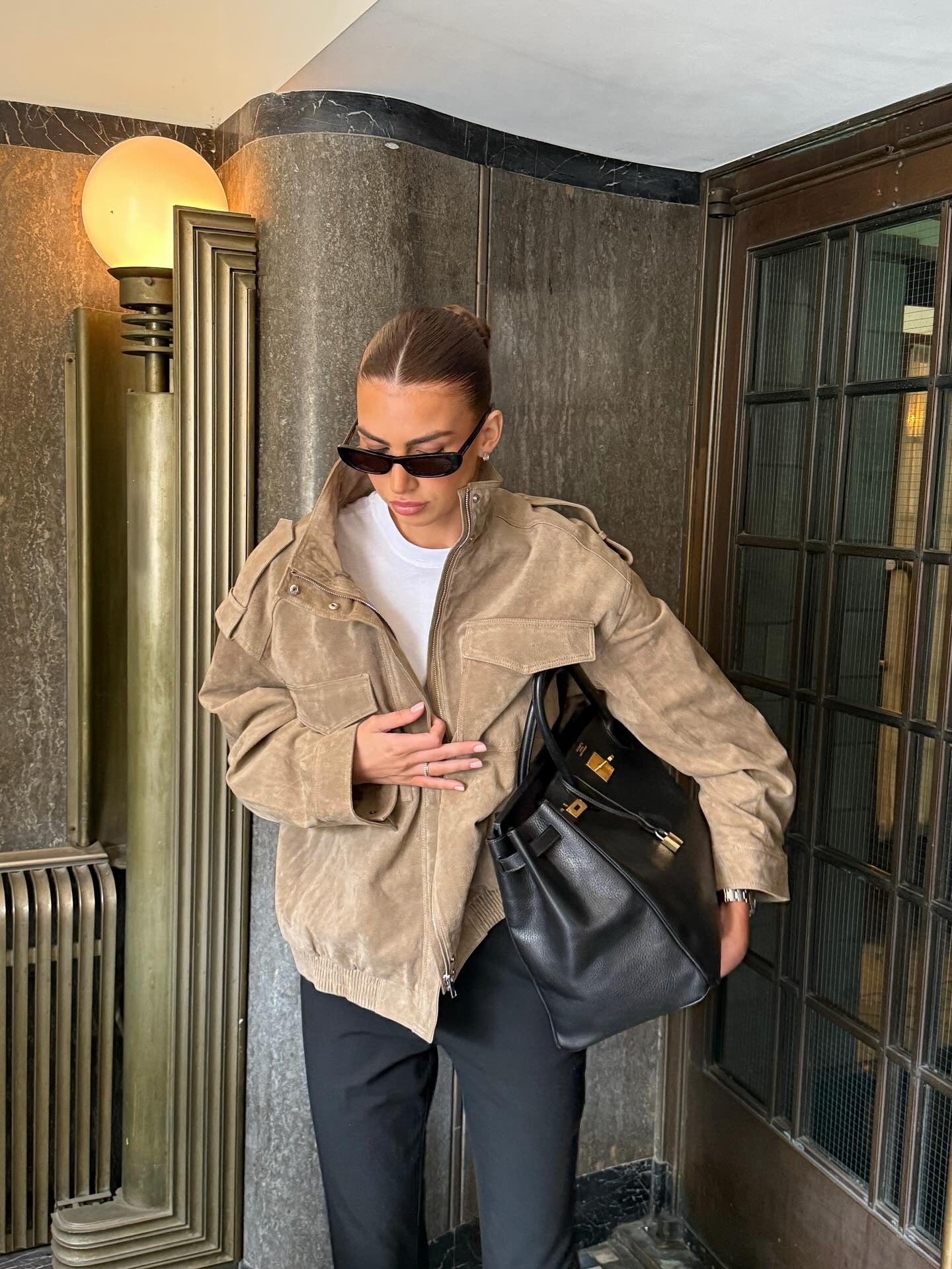 Amélie | Daim Vintage Veste