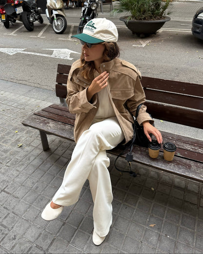 Amélie | Daim Vintage Veste