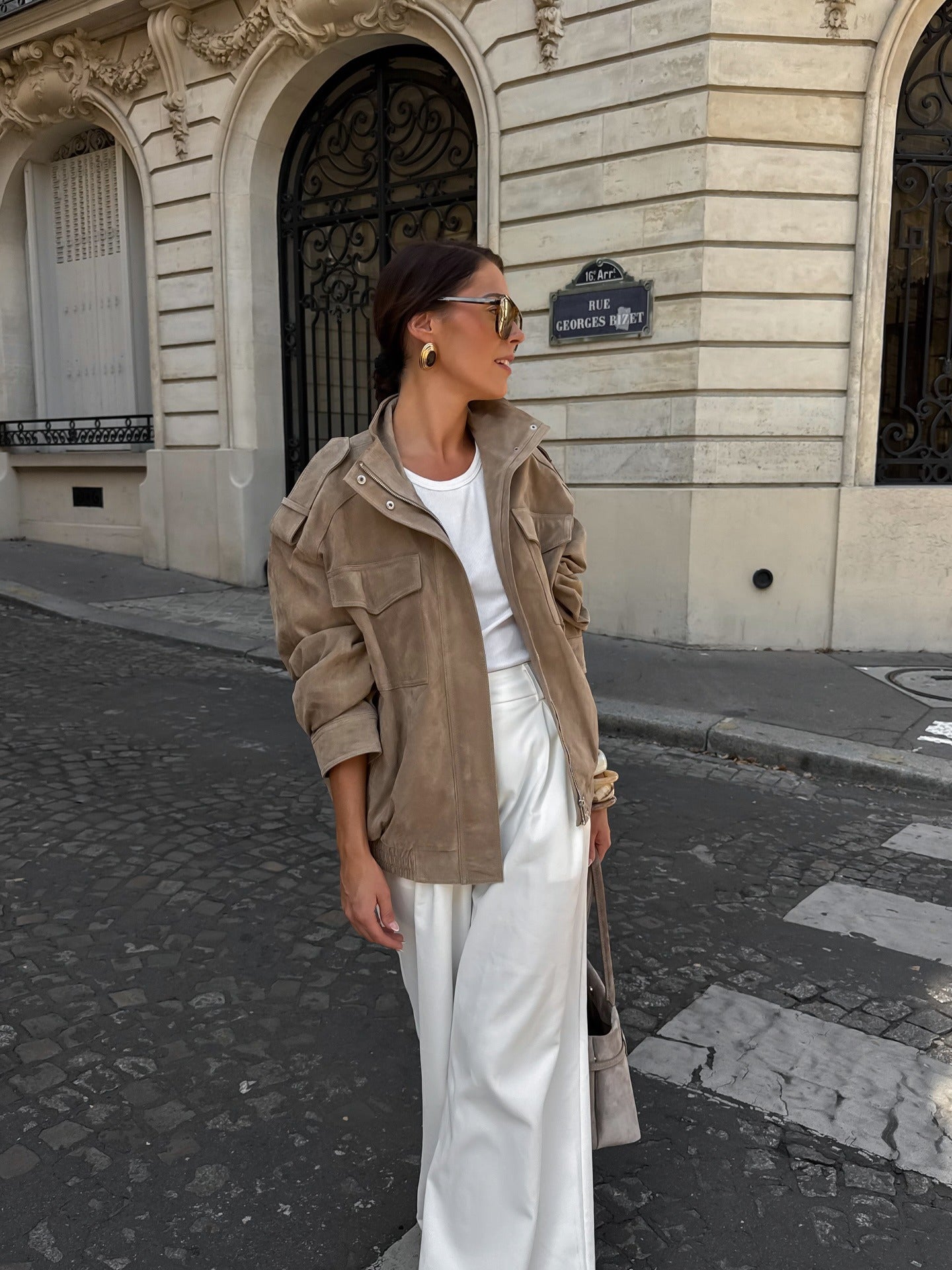 Amélie | Daim Vintage Veste