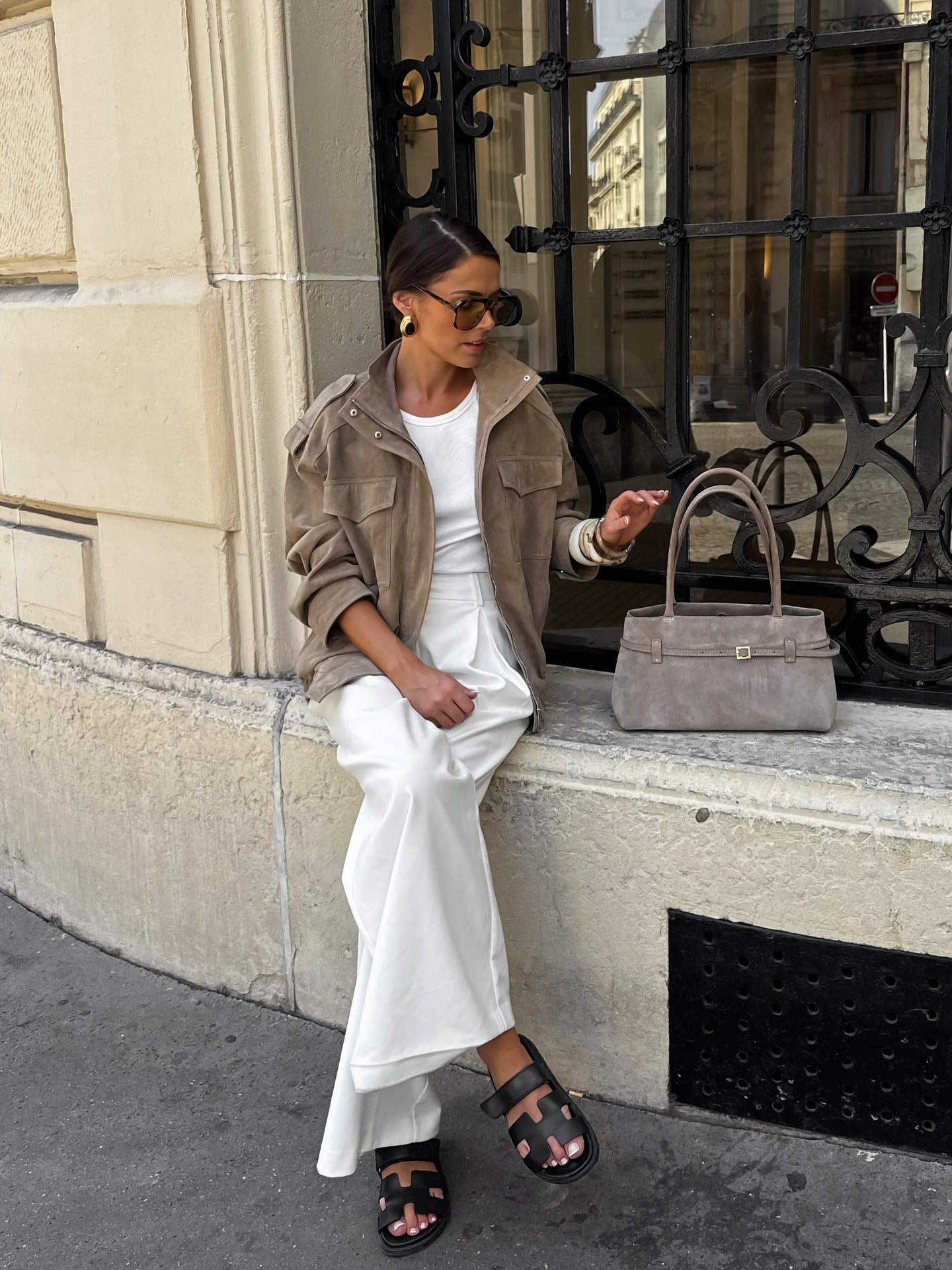Amélie | Daim Vintage Veste